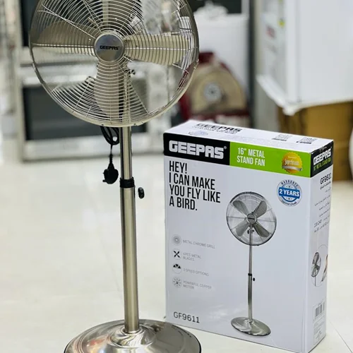 پنکه ایستاده تمام استیل جیپاس 9611