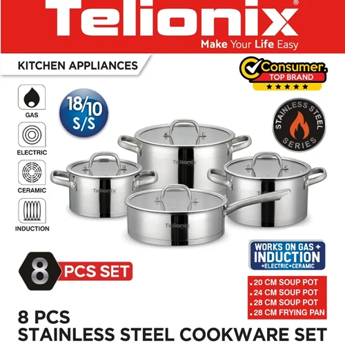 سرویس قابلمه استیل تلیونیکس 3626 {اصلی}