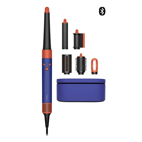 سشوار ایرپ دایسون مدل Dyson HS08 Airwrap I.d Vinca Blue-آبی نارنجی دایسون