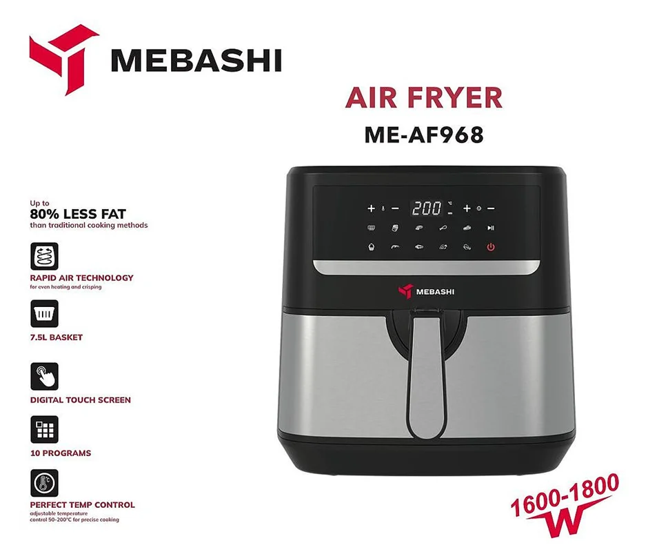 سرخ کن مباشی مدل ME-AF968 {اصلی}