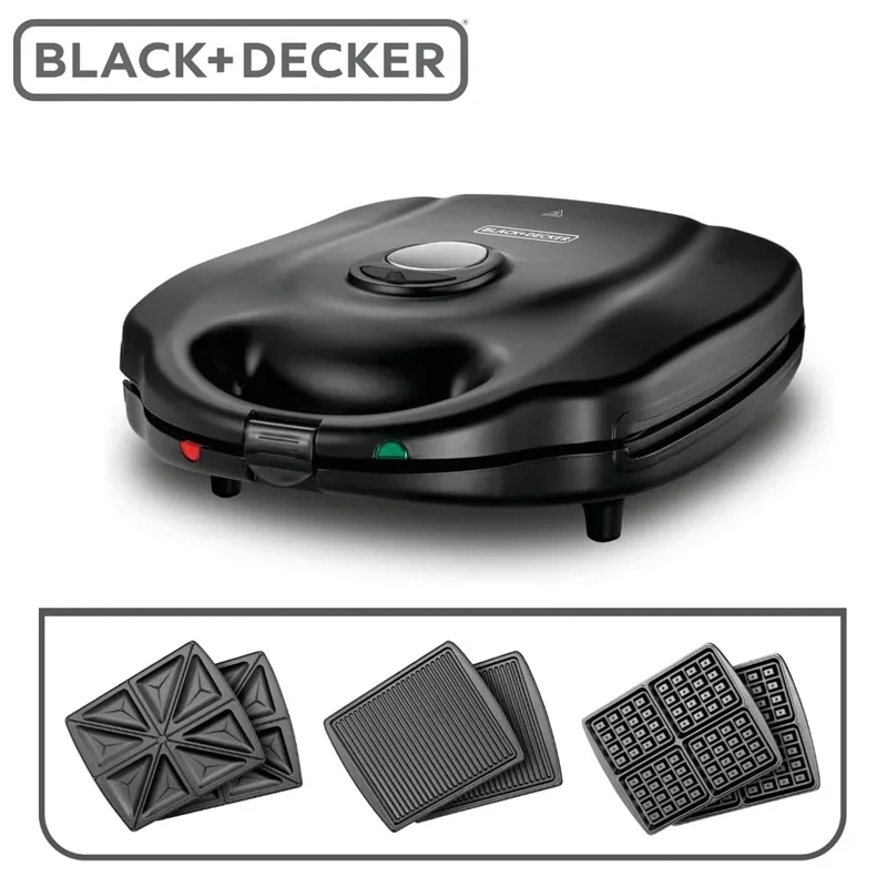 ساندویچ ساز بلک اند دکر مدل BLACK AND DECKER TS4130 {اصلی}