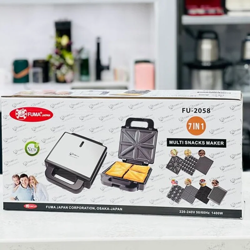 ساندویچ ساز 7 کاره فوما اصلی مدل FUMA FU-2058 {اصلی}