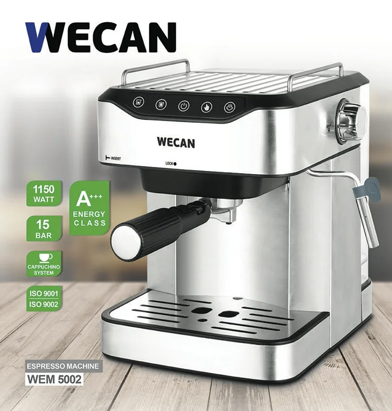 اسپرسو ساز لمسی حرفه ای ویکن 5002