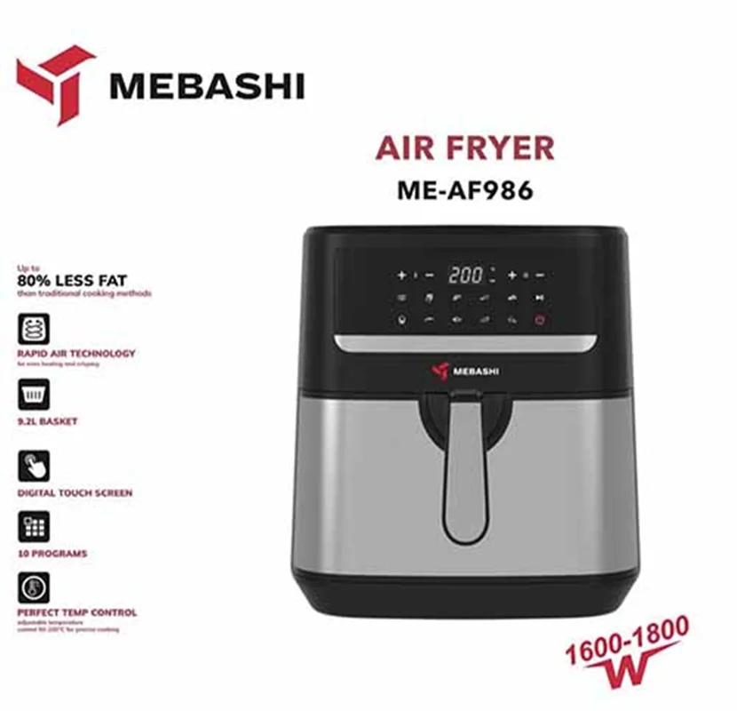 سرخ کن مباشی مدل ME-AF986 {اصلی}