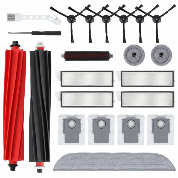 لوازم جانبی جارو برقی رباتیک مدل S8 MaxV Ultra