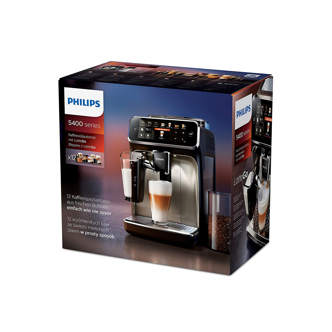 اسپرسوساز اتوماتیک فیلیپس مدل EP5447 {اصلی}