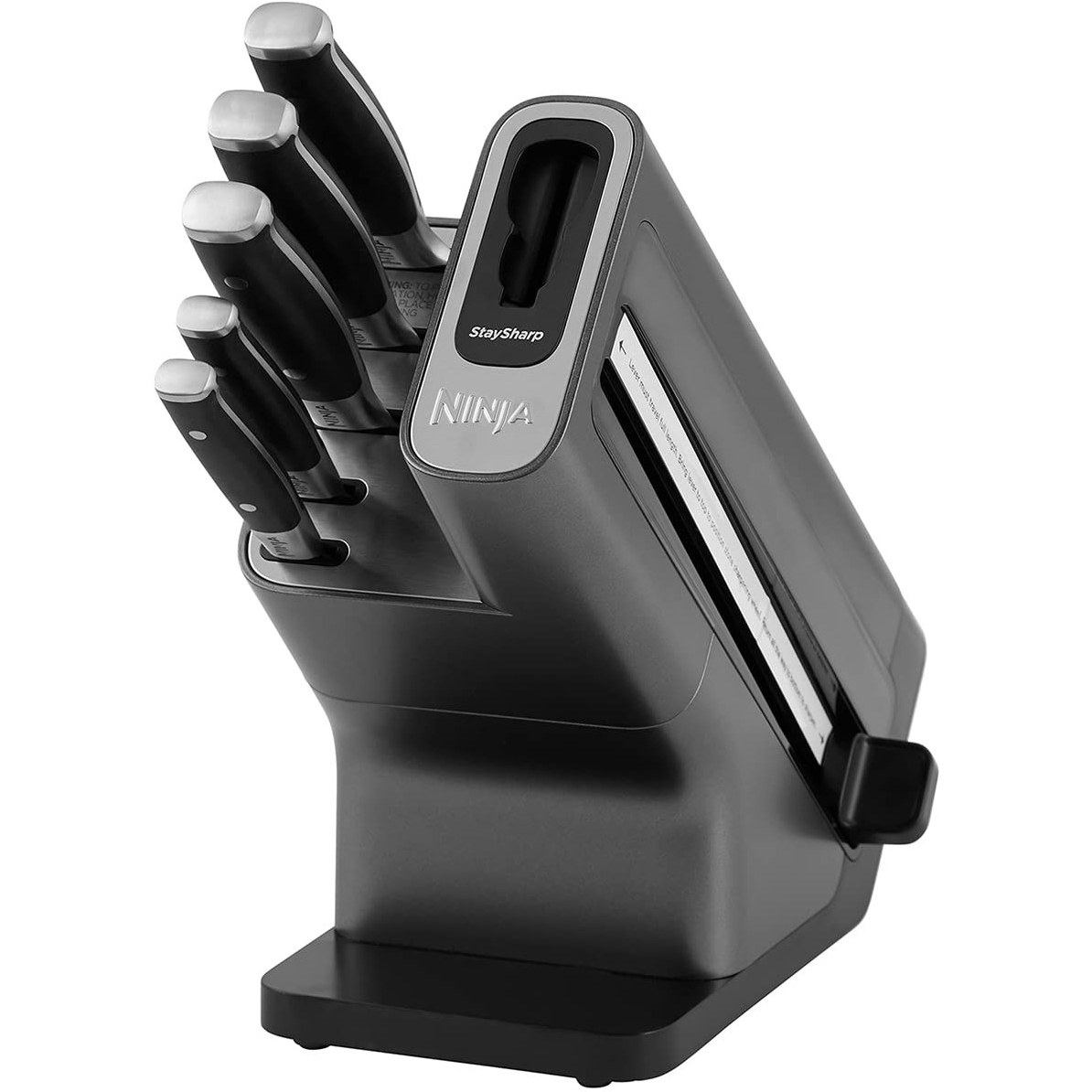 ست چاقو اسمگ 6 پارچه رنگ  مشکی  K32006  {اصلی}