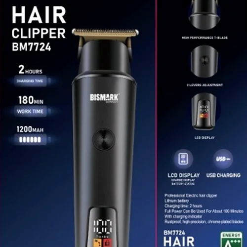 ماشین اصلاح سر و صورت بیسمارک مدل BM7724